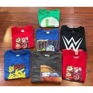 DISNEY LOT OF 7 SHIRTS SIZES XS